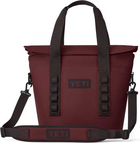YETI Enfriadores suaves portátiles Hopper Serie M con acceso MagShield Rojo de vid silvestre