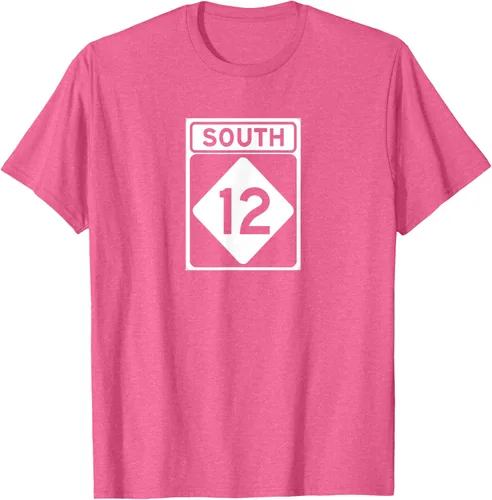 Miniatura 28 de Highway 12 South NC Outer Banks North Carolina Hwy - Camiseta, Negro, S