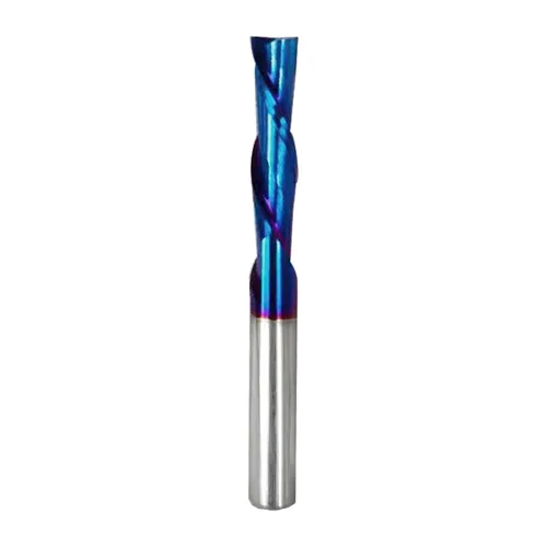 Miniatura 27 de Ruhi - Broca de enrutador en espiral Upcut de 3 flautas de 1/4 pulgadas, diámetro de corte de 1/8 pulgadas, CL, carburo sólido OVL de 2-1/2 pulgadas