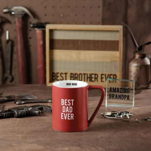 Miniatura 8 de Pavilion Gift Company Best Dad - Taza de cerámica, 18 onzas, multicolor