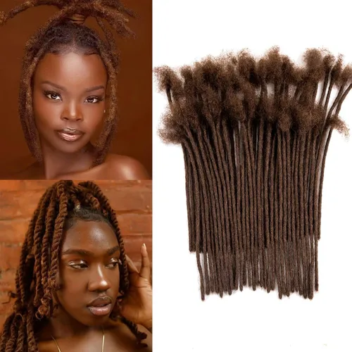 Miniatura 90 de Teresa - Extensión de cabello humano de 4 pulgadas de ancho, color rubio miel #27, 20 hebras, extensiones permanentes que se pueden teñir