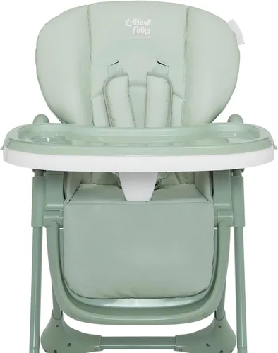 Miniatura 18 de Little Folks by Delta Children - Silla alta SlimFold 2 en 1 para bebés y niños pequeños, color verde salvia