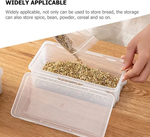 Miniatura 7 de Homoyoyo Contenedor hermético de almacenamiento de alimentos Caja de almacenamiento sellada para granos de harina de caramelo de frijoles de pasta