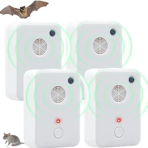 Miniatura 7 de Dispositivos de disuasión de murciélagos: Plug in Bat Disuasorio para Ático, Exterior e Interior - Sistema de eliminación de murciélagos