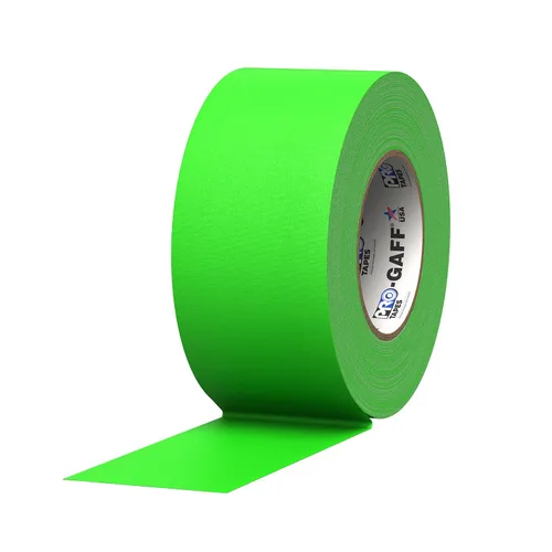 Miniatura 18 de Cinta Pro Gaff Gaffers de 1 pulgada de longitud de 55 yardas de longitud, color azul eléctrico mate. Cinta de alta resistencia de alta calidad