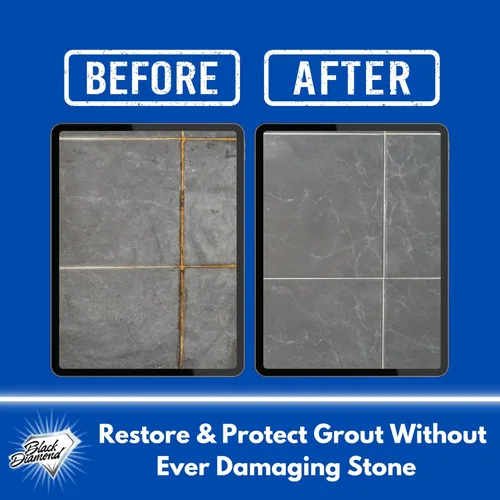 Miniatura 5 de Granite Plus (limpiador y sellador) limpia y sella en profundidad todas las encimeras de piedra natural + limpiador de lechada definitivo