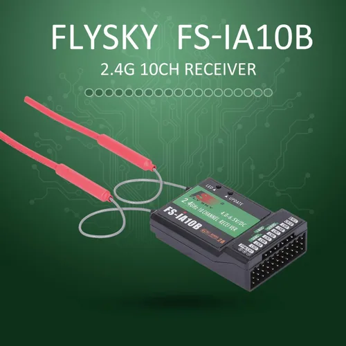 Miniatura 2 de GoolRC Flysky FS-iA10B Receptor 2.4G 10CH para Flysky FS-i6 FS-i6S FS-i10 Transmisor