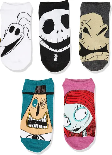 Miniatura 2 de Disney Paquete de 5 calcetines de pesadilla antes de Navidad para mujer