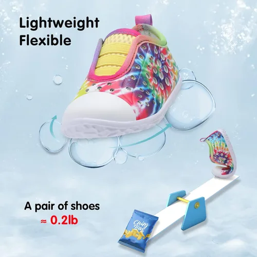 Miniatura 6 de Fires Zapatos de agua para niños y niñas, de secado rápido, transpirables, calcetines de agua descalzos para playa, natación, zapatos deportivos