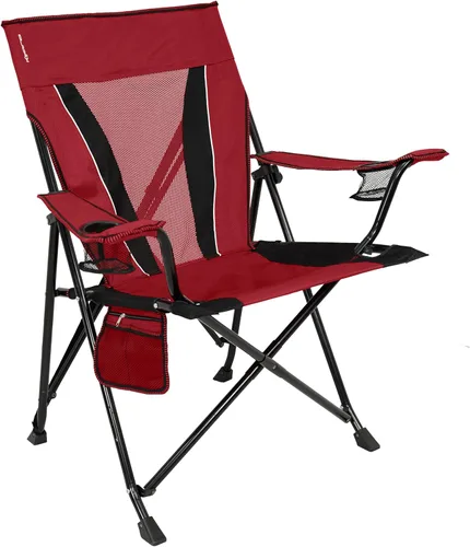 Miniatura 9 de Kijaro Silla de camping portátil XXL Dual Lock - Soporta hasta 400 libras - Disfruta del aire libre en una versátil silla plegable para deportes