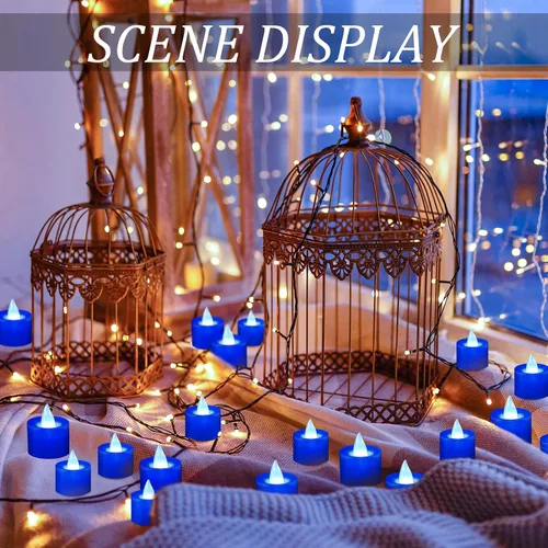 Miniatura 8 de Coume 6000 pétalos de rosa artificiales con 72 velas LED sin llama, decoraciones románticas, velas falsas, decoraciones de aniversario para el día