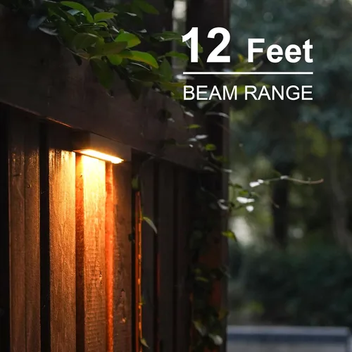 Miniatura 7 de GOODSMANN Luces de paso al aire libre, 6 unidades, luces de cubierta de bajo voltaje, 7 pulgadas, 5CCT, luces de pared de contención, 3 W, LED, 260