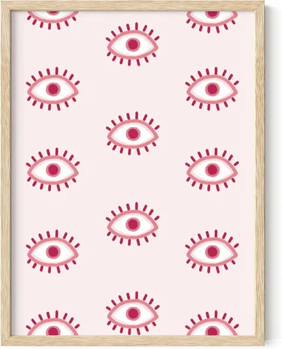 Miniatura 55 de Haus & Hues - Póster rosa con impresión de guepardo para decoración de pared de habitación, decoración artística para pared, sin marco, diseño