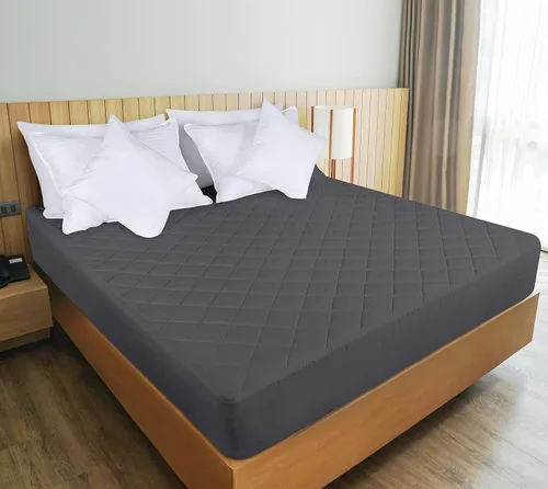 Miniatura 6 de Utopia Bedding - Funda acolchada ajustada para colchón, tamaño King, protector y cubierta de colchón elástico con bolsillo profundo que se estira
