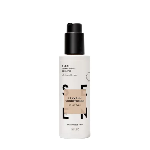 Miniatura 7 de SEEN Acondicionador sin enjuague, sin fragancia - Acondicionador para el cabello sin enjuague y protector térmico en aerosol - Desenreda e hidrata