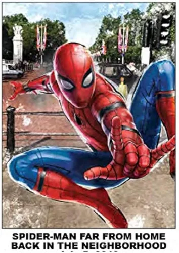 Miniatura 4 de Northwest Manta de Spiderman Micro Raschel, 46" x 60", Swing City
