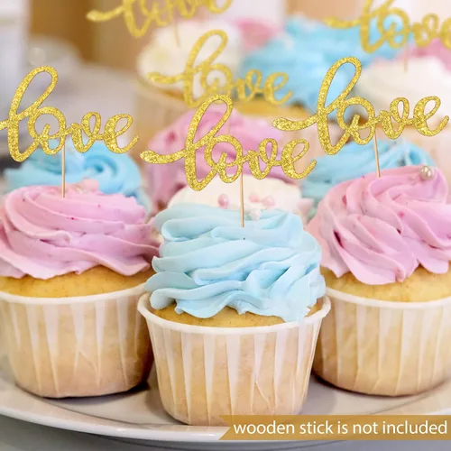 Miniatura 4 de Sumind 100 piezas doradas para mesa de boda, confeti con purpurina, confeti de compromiso, mesa de compromiso, decoración de despedida de soltera