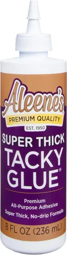 Miniatura 10 de Aleene 's Super de grosor Tacky Glue 4oz, Blanco, x