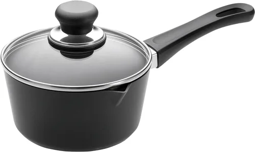 Scanpan Classic - Cacerola antiadherente cubierta de 1.25 cuartos de galón, apta para utensilios de metal, apta para lavavajillas y horno hasta 500