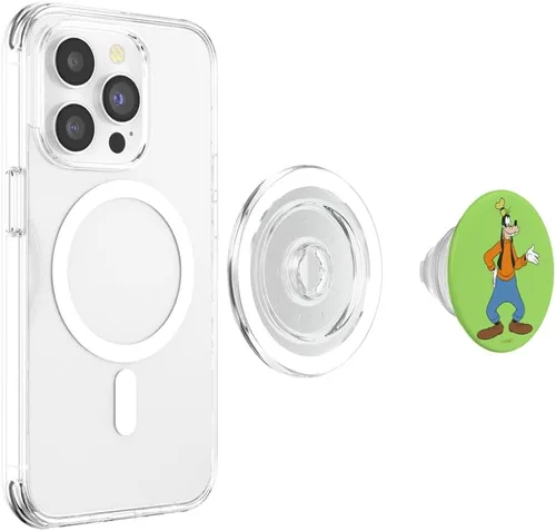 Miniatura 4 de Disney Mickey And Friends Goofy - PopSockets de retrato tradicional MagSafe PopGrip para iPhone