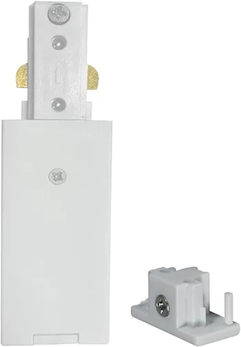 Miniatura 10 de Blanco H Track L conector H tipo circuito único 3-Wire-1 Kit de iluminación de pista para H Track System Accesorios de iluminación de pista 120V