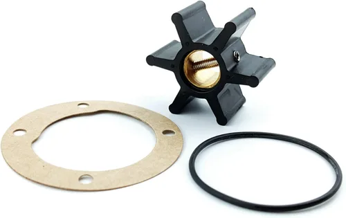 Miniatura 2 de Impulsor de bomba de agua intraborda 22405-0001-P para piezas de motor marino Jabsco Kit de reparación Reemplazo Johnson 09-808B-1 Neopreno