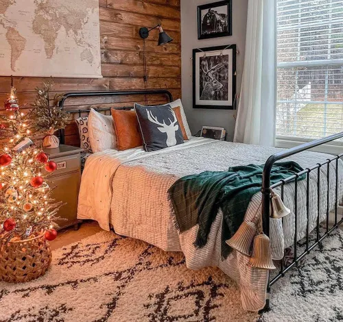 Miniatura 123 de Hauteloom, Duncans - Alfombra de estilo granja de pelo mullido para sala y dormitorio, con borlas - Beige, carbón, gris - 2 pies 7 pulgadas x 7 pies