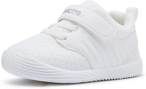 BMCiTYBM Zapatos para caminar de malla transpirable para bebés, niños y niñas, ligeros, antideslizantes, para primeros pasos, 6, 9, 12, 18, 24 meses