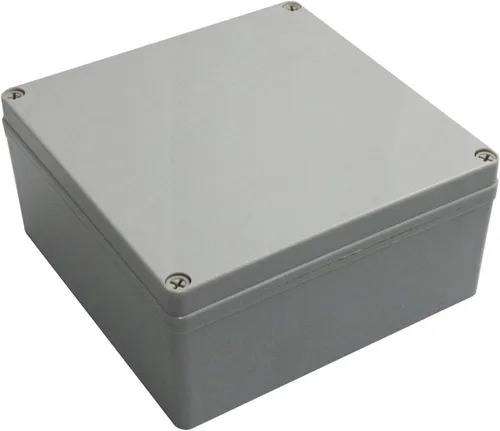 Miniatura 6 de Caja de conexiones eléctricas resistente a la intemperie de 4 x 4 x 2.4 pulgadas, carcasa impermeable IP65 para exteriores, plástico