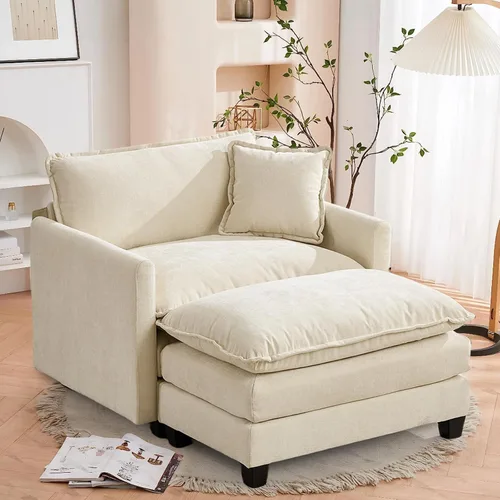 Miniatura 71 de SoarFlash Sofá modula, de felpilla, posición de en medio, beige
