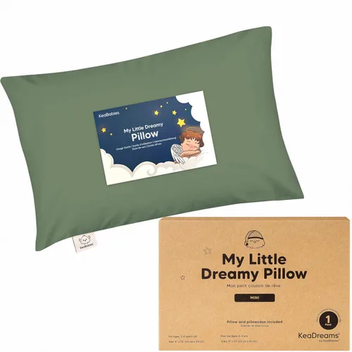 Miniatura 18 de Almohada Mini para Niños Pequeños con Funda - 9x13 My Little Dreamy Almohada de Viaje para Niños para Dormir, Cama de Niños, Pequeña, Minúscula