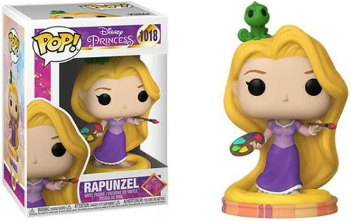 Miniatura 2 de POP Disney: Ultimate Princess - Figura de vinilo de Rapunzel & Pascal Funko (con funda protectora compatible), multicolor, 3.75 pulgadas