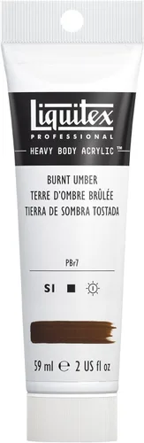 Miniatura 114 de Liquitex Pintura Acrílica Profesional de Cuerpo Pesado, Tubo de 2 oz (59ml), Rojo Fluorescente