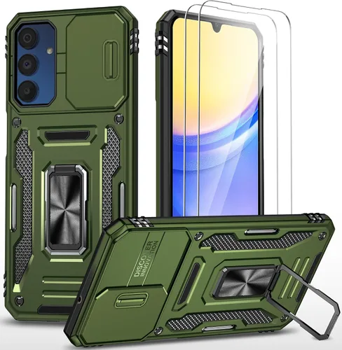 Miniatura 9 de Funda para teléfono Samsung Galaxy A15 5G, [protección contra caídas de grado militar de 15 pies]