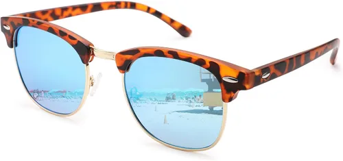 Miniatura 23 de Pro Acme Gafas de sol polarizadas semi sin montura con protección UV 400 para mujeres y hombres