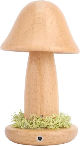 Miniatura 2 de YWBL-WH Lámpara de hongo regulable sin pasos recargable con 3 temperatura de color sin cuerda giratoria superior LED lámpara de escritorio