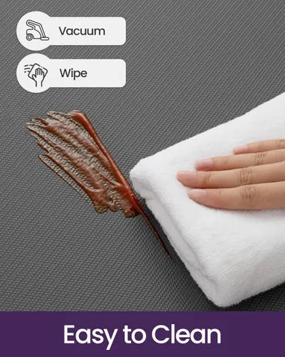 Miniatura 4 de DEXI Tapete de cocina acolchado antifatiga, extra largo, grande, cómodo, impermeable, de espuma viscoelástica, antifatiga, para escritorio, oficina