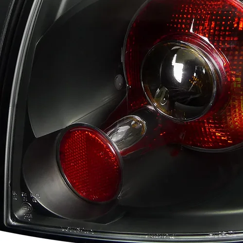 Miniatura 7 de SPEC-D TUNING JDM - Luces traseras negras compatibles con Volkswagen Golf MK5 GTI Rabbit R32 2006-2009, conjunto de par izquierdo + derecho