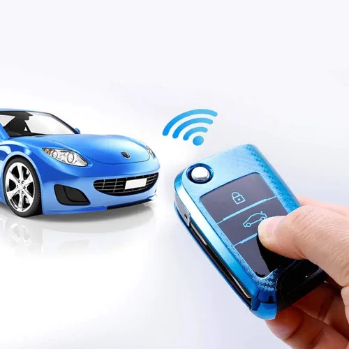 Miniatura 5 de ontto Funda para llavero con tapa para Audi A1 2020