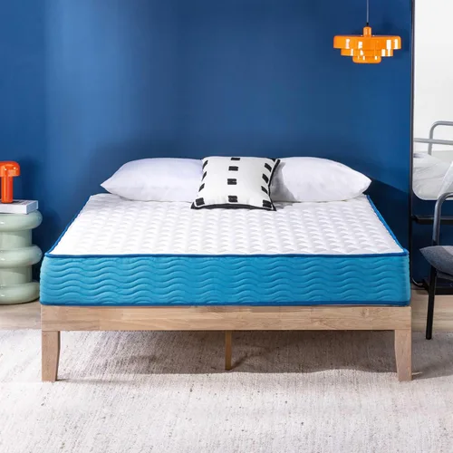 Best Price Mattress Colchón híbrido de 10 pulgadas, superficie firme, espuma de soporte, resortes ensacados, espumas y telas certificadas como