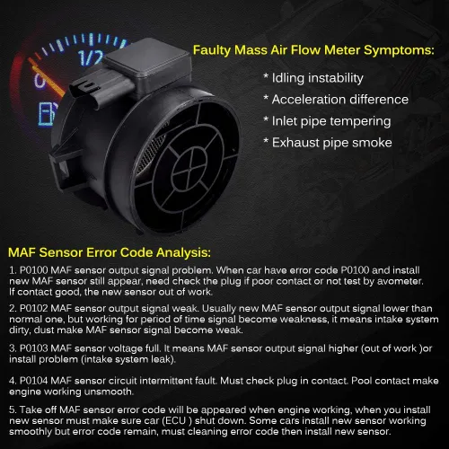 Miniatura 9 de FAERSI Sensor de Flujo de Aire Másico MAF 13627566983 5WK9642Z Compatible con 330i 330Ci 330xi Z4 X3, 2003 2004 2005 2006 330Ci 3.0L, 2002-2005 330i