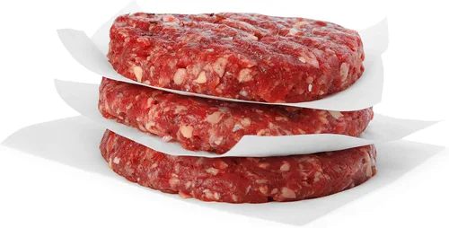 Miniatura 4 de Kitchen Geeks Hamburger Patty Paper - 1000 hojas cuadradas de papel encerado de 5.5 x 5.5 pulgadas para hacer hamburguesas, hacer hamburguesas