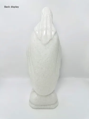 Miniatura 4 de Escultura de Nuestra Señora de Gracia, adorno de césped religioso, figura de Virgen Sagrada, decoración duradera de jardín y decoración del hogar