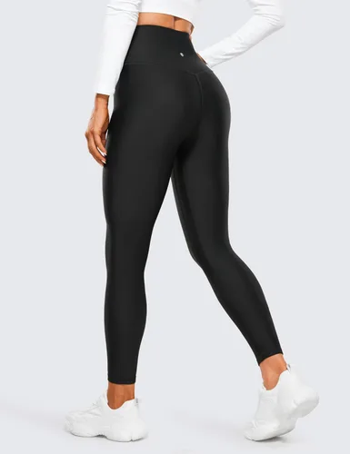 Miniatura 2 de CRZ YOGA Leggings de cintura alta con forro polar para mujer, 25 pulgadas, cálidos, gruesos, térmicos, suaves, pantalones de yoga para entrenamiento