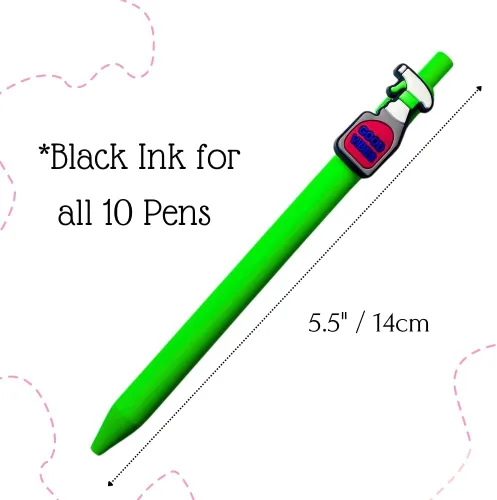 Miniatura 3 de 10 bolígrafos para enfermeras Divertido juego de bolígrafos lindos para enfermeras, accesorios para el trabajo, estudiante de enfermería