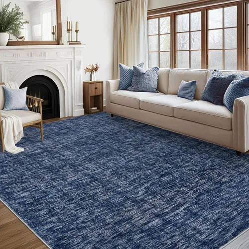 Miniatura 42 de RUGSREAL Alfombra lavable a máquina de 2 x 8 pies, para pasillo, entrada, contemporánea, color liso, alfombra de pasillo moderna para interiores