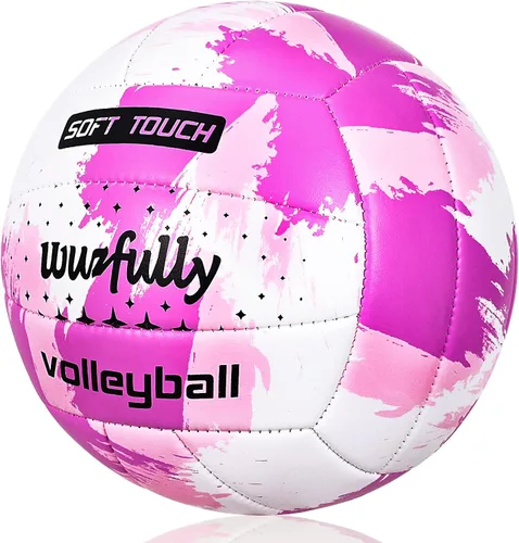 Miniatura 3 de Voleibol oficial tamaño 5, pelotas de voleibol suaves para patio trasero, playa, parque, juegos, práctica de voleibol para adolescentes