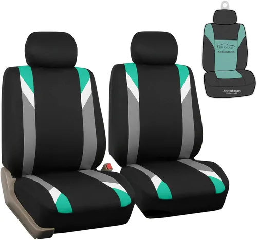 Miniatura 5 de Fundas para asientos modernos, bolsa de aire y Ready™ split de FH GROUP FH-FB033115, para la mayoría de automóviles, camiones, SUV o furgonetas