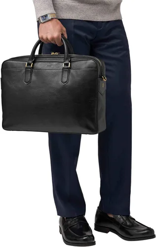 Miniatura 4 de Fossil Bolso bandolera de cuero Asher para hombre