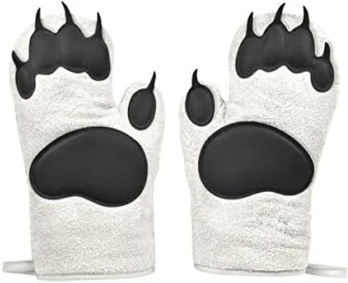 Genuine Fred Fred & Friends POLAR BEAR HANDS - Guantes de horno (2 unidades), tamaño mediano (5200172)